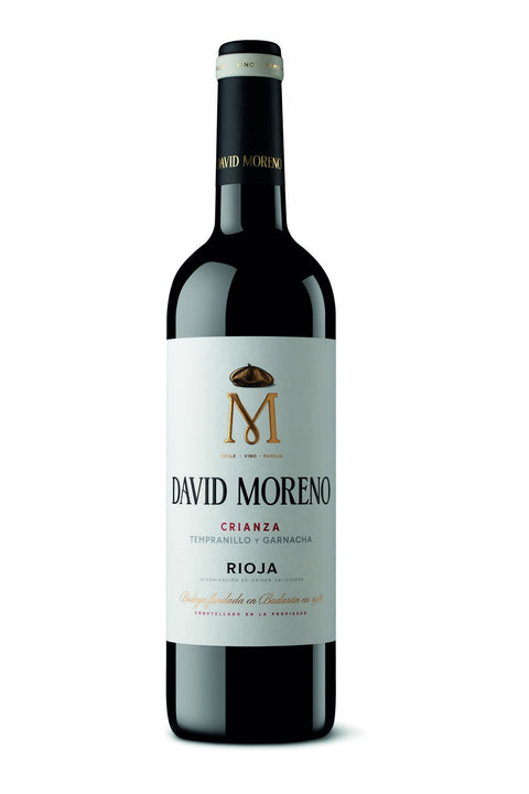 David Moreno Crianza – Tempranillo und Garnacha, 12 Monate in amerikanischer Eiche gereift