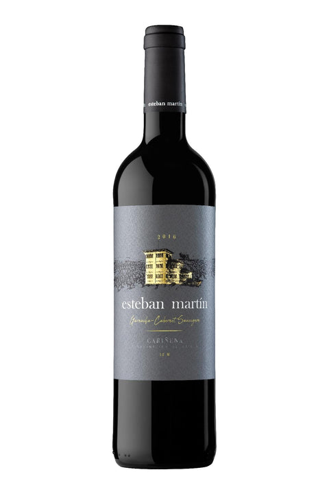 Esteban Martín 12M – Garnacha und Cabernet Sauvignon aus Cariñena, 12 Monate in französischer Eiche gereift