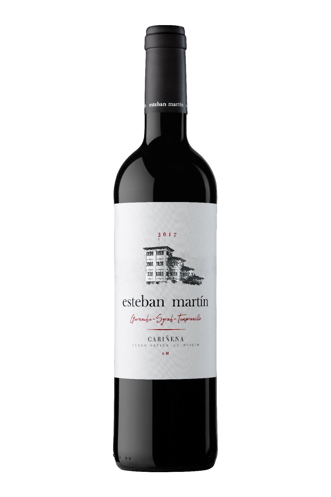 Esteban Martín 6M – Garnacha, Syrah und Tempranillo aus Cariñena, 6 Monate im Eichenfass gereift