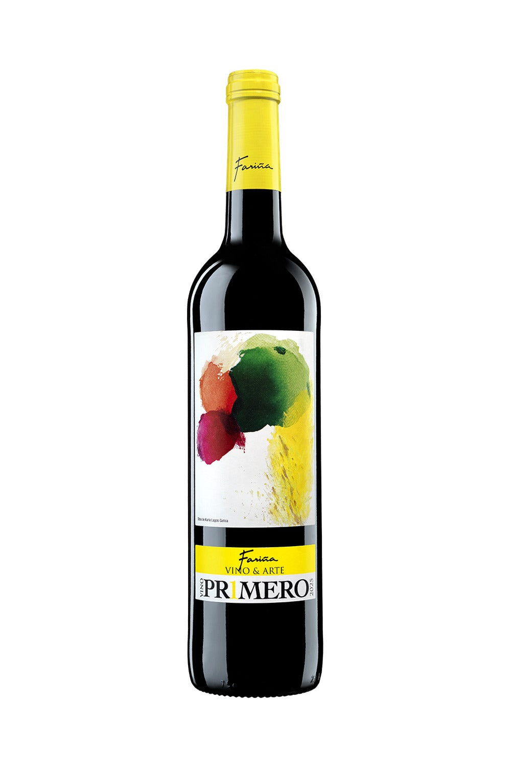 Flasche Primero von Bodegas Fariña mit Kunstetikett